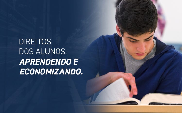 Direitos dos alunos. Aprendendo e economizando.